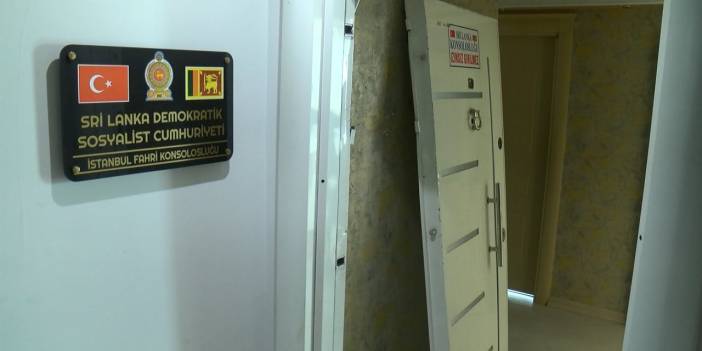 Ev sahibi, Sri Lanka Fahri Başkonsolosluğu'nu zorla tahliye ettirdi