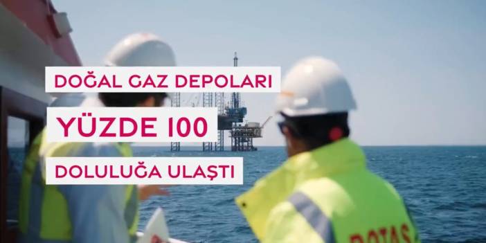 Bakan Dönmez: Doğalgaz depolarımız yüzde 100 dolu