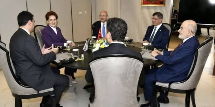 Altılı masanın adayına yeni kriter: Uyumlu olsun