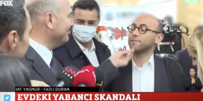 Bakan Soylu, 'evdeki yabancıları' soran muhabire yanıt vermedi: Canım benim