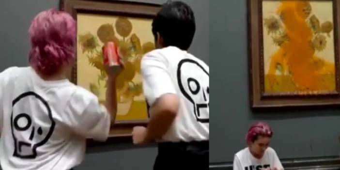 Van Gogh'un tablosuna domates çorbası fırlattılar: Sanat mı yoksa hayat mı daha değerli