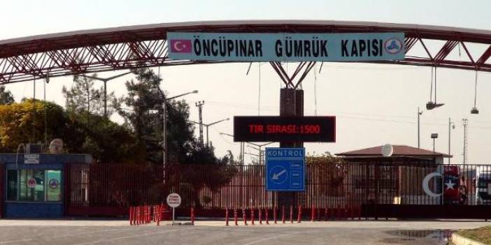 Öncüpınar Sınır Kapısı bölgesine roketli saldırı düzenlendi