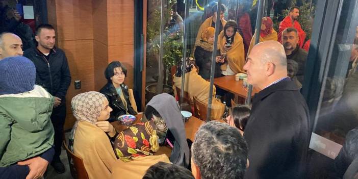 Soylu, Düzce'deki deprem bölgesine gitti: Elektrik kesintisi planlı; hasarlı binalarda durulmamalı