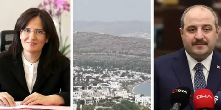 Bodrum'daki 180 bin metrekarelik arazi satışında yeni gelişme: Varank'ın ablası da bakan yardımcısıymış