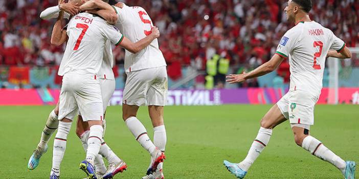 Fas'tan ilk galibiyet: Belçika'yı 2-0 yendi