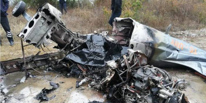 Bursa'da tek motorlu uçak düştü: İki kişi hayatını kaybetti