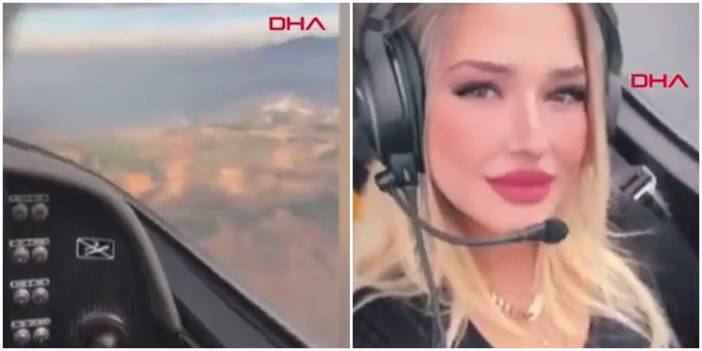 Uçak kazasında ölen kadının son görüntüleri ortaya çıktı