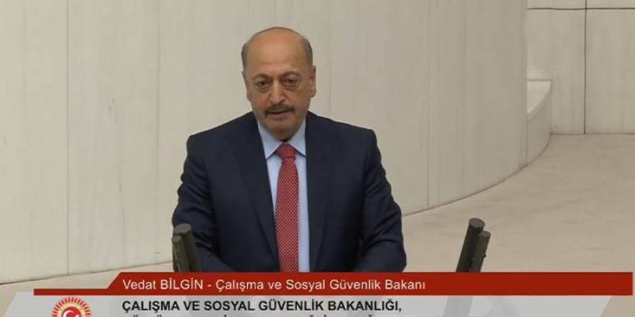 Bakan Bilgin’den EYT ve asgari ücretle ilgili açıklama