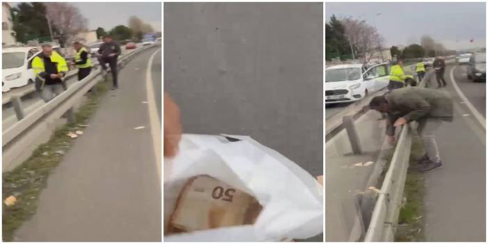 'Paralar yolda saçıldı' diyen kuryeden suç duyurusu: 150 bin avrodan 85 bini kayıp