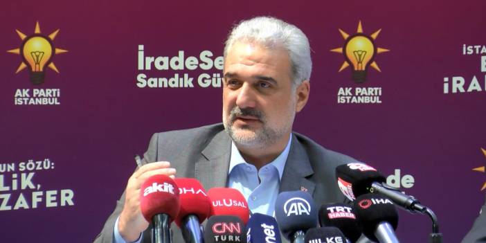 AKP İstanbul İl Başkanı'ndan 'seçim güvenliği' açıklaması: Sandığın güvende tutulması manipüle edilmemesi lazım