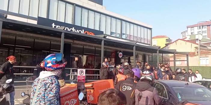 Trendyol Go kuryeleri kontak kapattı: 'Tek tıkla paraları götürürken zannetmesinler ki o paketleri robotlar götürüyor'
