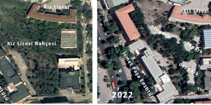 Kısa Dalga yazarı Tezcan Karakuş Candan gündeme getirdi: Cumhuriyet dönemi lisesi otopark işgali altında