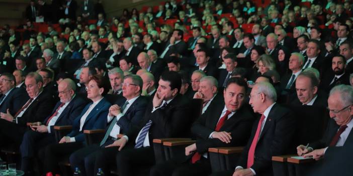 Millet İttifakı Ortak Politikalar Mutabakat Metni'ni açıklıyor