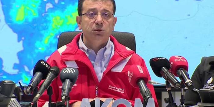 İBB Başkanı Ekrem İmamoğlu, İstanbul'daki kar öncesi uyardı: Evden çıkmayın