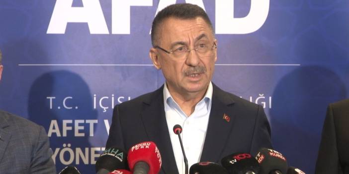 Hatay'da peş peşe depremler: Fuat Oktay'dan bölgede bulunan vatandaşlara 'hasarlı bina' uyarısı
