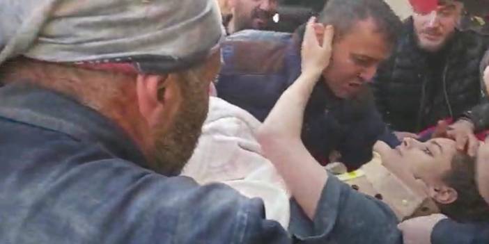 17 yaşındaki Eylül Canpolat, depremden 38 saat sonra enkazdan çıkarıldı