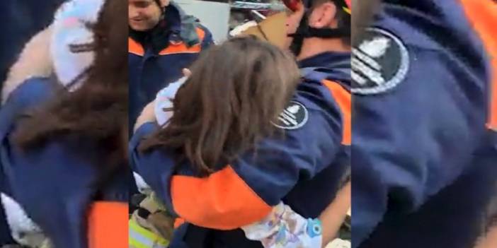 Enkaz altından saatler sonra çıktı, küçük Serap'ın ilk sözü ekipleri güldürdü!