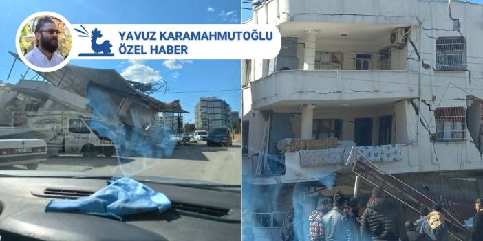 'Çadır yok, 10-12 aile battaniyelere sarıla sarıla betona yatmış durumdalar'