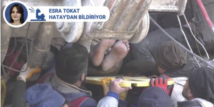 58 saat sonra enkazdan sağ kurtarıldı