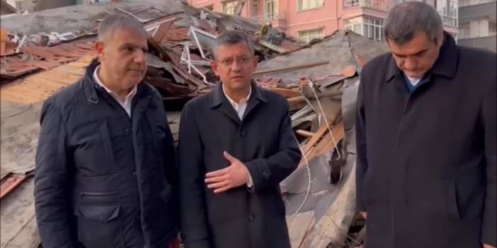 Özgür Özel: Antakya’yı görmeyen depremi gördüm demesin