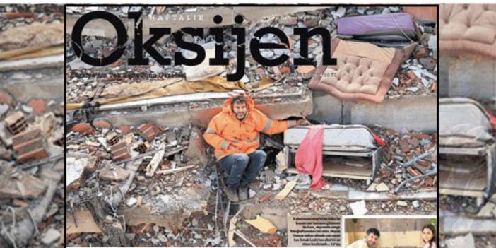 'Çarpıcı deprem fotoğraflarına edebi yazı isteyen' Oksijen gazetesi özür diledi