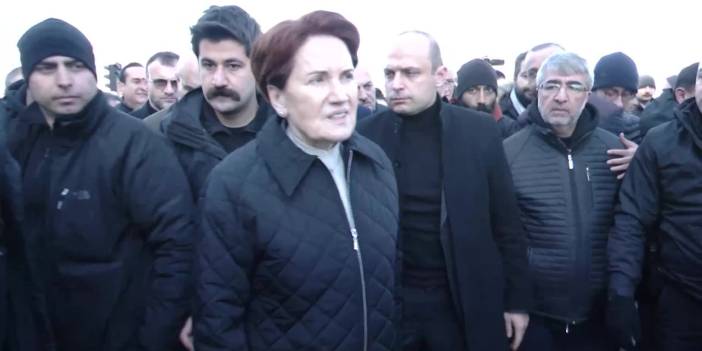 Malatyalı depremzeden Akşener'e: 25 kişi bir çadırda yatıyoruz, binlerce çadıra ihtiyacımız var