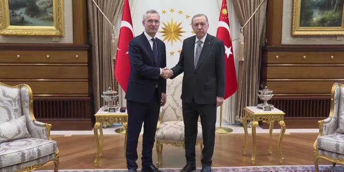 Cumhurbaşkanı Erdoğan NATO Genel Sekreteri Stoltenberg ile görüştü