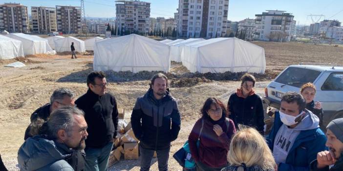 Deprem bölgesinde inceleme yaptılar; Prof. Dr. Yavuz: Şu an salgın yok, ama Suriye'deki kolera salgını endişe verici