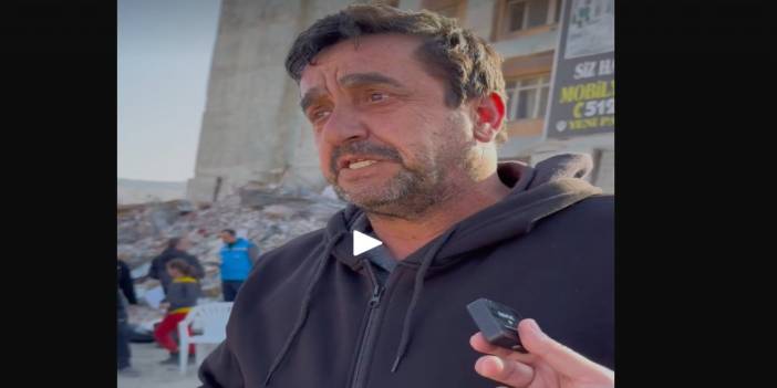 VİDEO | Depremde ailesinden 16 kişiyi kaybetti: 'Reisimize inanıyorum, tek umudumuz o'