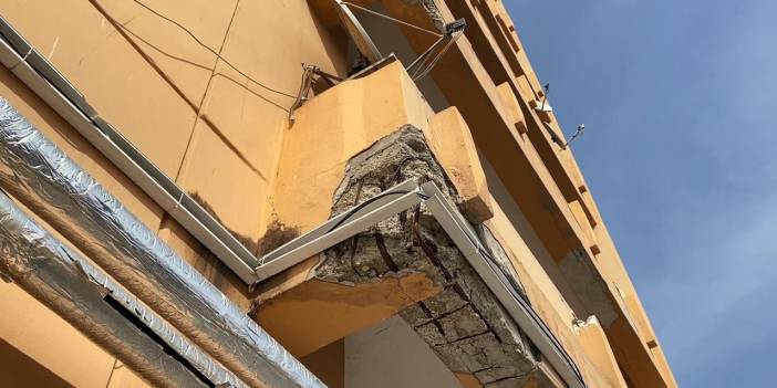 İstanbul'da üniversite hastanesinin binaları 'alarm' veriyor