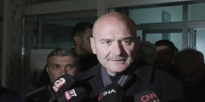 Soylu'dan stadlardaki sloganlara tepki: Deprem mesaisine gömüldüğümüzü zannetmesinler