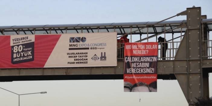 Erdoğan'ın adının ve fotoğrafının olmadığı pankartla ilgili 'haraket' soruşturması nasıl açıldı?