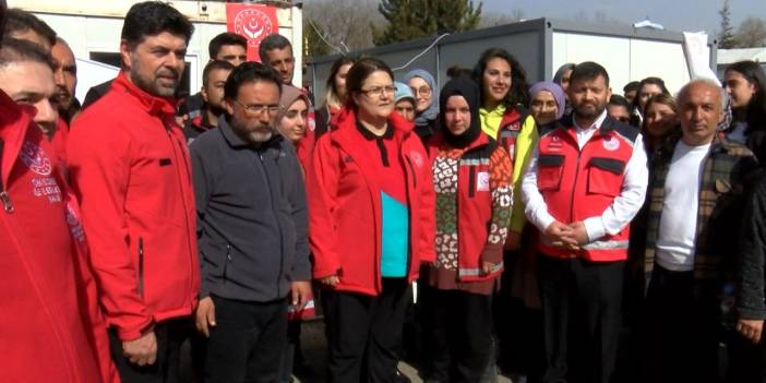Bakan Yanık: Sıfırıncı dakikada sahaya çıktık