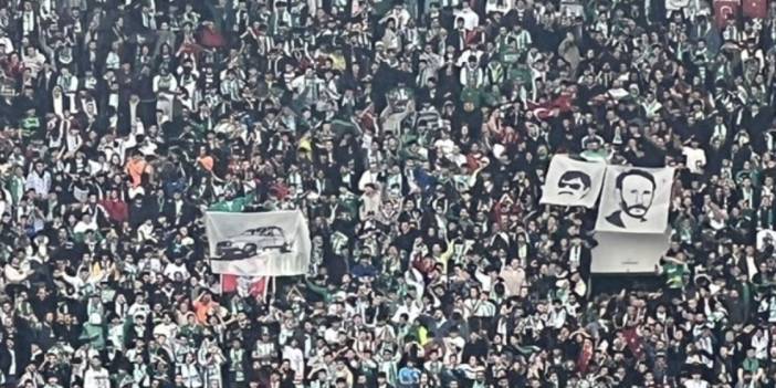 Amedspor oyuncularına sahada saldırı, tribünlerde Yeşil'in fotoğrafları
