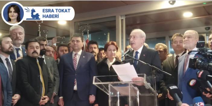 Millet ittifakının adayı açıklandı: Kemal Kılıçdaroğlu