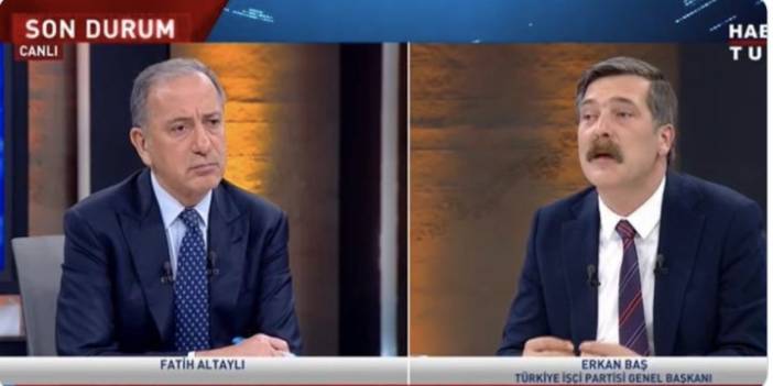 AKP'li Hamza Dağ'dan Fatih Altaylı'ya: Meğer iki TİP’li muhabbet ediyormuş