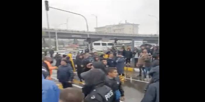 Şanlıurfa Büyükşehir Belediye Başkanı Zeynel Abidin Beyazgül'e protesto