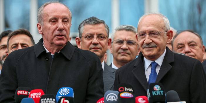 CHP'liler İnce'nin görüşme sonrası tavrına şaşırmış