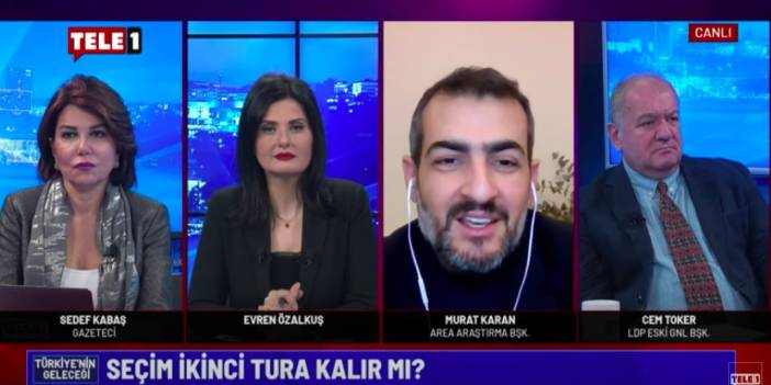 AREA Araştırma Başkanı Murat Karan canlı yayında anlattı: İnce yüzde 13'lerden yüzde 7'lere indi