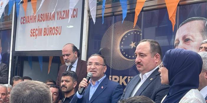 Şanlıurfa'da konuşan Bakan Bozdağ, Kılıçdaroğlu'nu eleştirdi