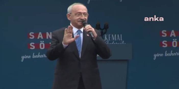 Kılıçdaroğlu: Onlar beşli çetelere çalışıyorlar, ben halka çalışacağım, 418 milyar doları söke söke alacağım