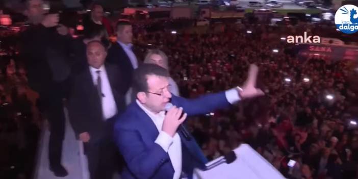 Ekrem İmamoğlu Erzurum'dan döndü: Sabiha Gökçen Havalimanı miting alanına döndü