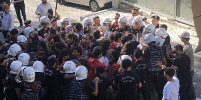 Suruç Katliamı anması bildirisi dağıtırken gözaltına alınan 46 üniversite öğrencisinden 6'sı tutuklandı