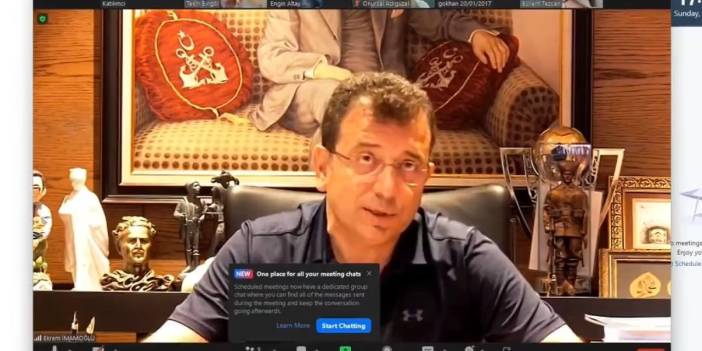 İmamoğlu'ndan online toplantı açıklaması: Benzeri belki 200'e yakın toplantımız olmuştur