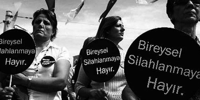 Umut Vakfı: Türkiye'de 4 milyon ruhsatlı, bunun 9 katı ruhsatsız silah var