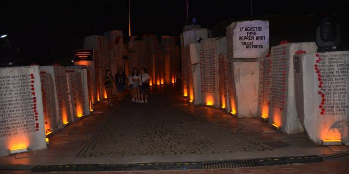 17 Ağustos depreminin 24. yılı: Yalova'da anma düzenlendi