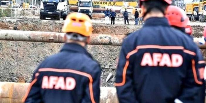 AFAD'dan Erzincan'daki maden ocağında meydana gelen toprak kaymasına ilişkin açıklama