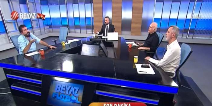 Beyaz Futbol karıştı, Sinan Engin de stüdyoyu terk etti: 'Korkma Ali Koç'tan...' 'Sen de korkma Erden Timur'dan...'