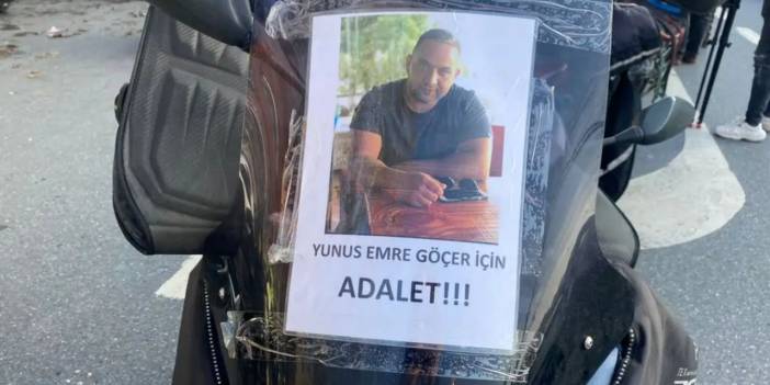 Adliye önünde açıklama... Motokuryenin ölümü: Sadece bir kişi şikayetçi oldu