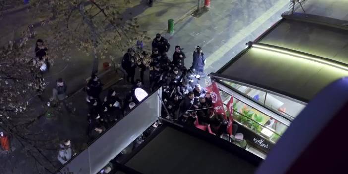 Ankara’daki Can Atalay protestosuna polis müdahalesi